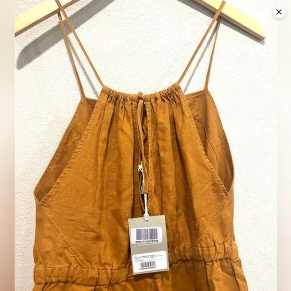 NWT Everlane The linen shoestring jumpsuit - Picture 8 of 11